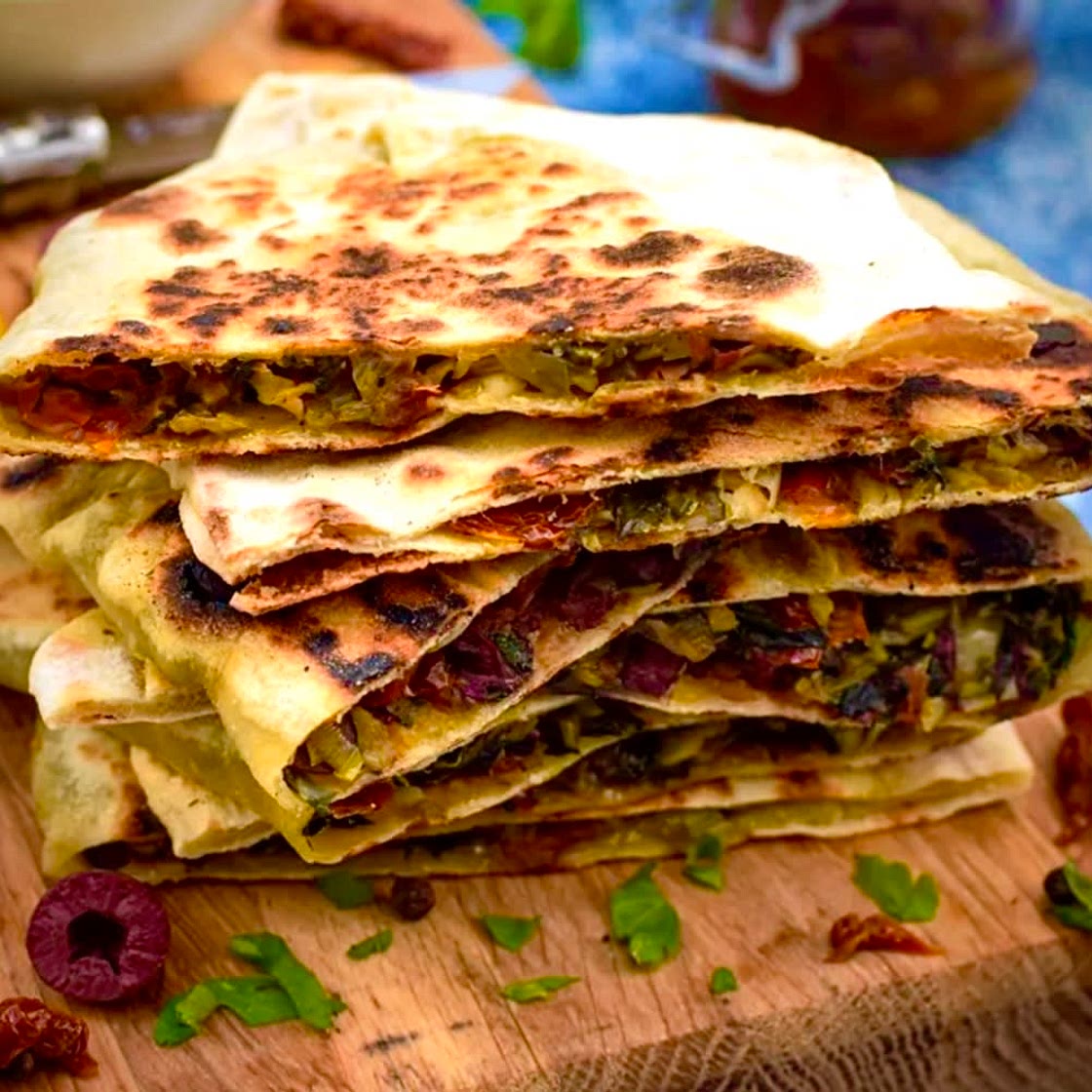 Arayes Kafta (Grilled Kabab in Flatbread)