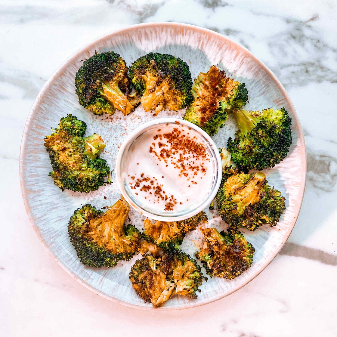 SMASHED BROCCOLI