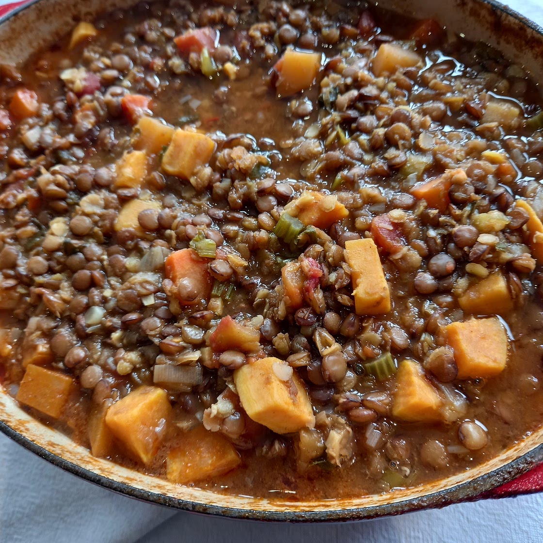 Eastern Mediterranean Lentil Stew