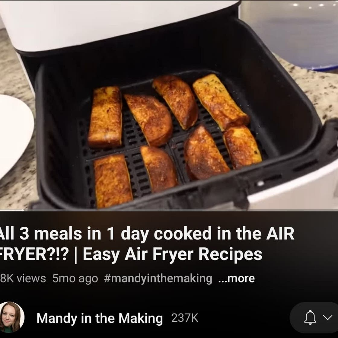 Air Fryer French Toast