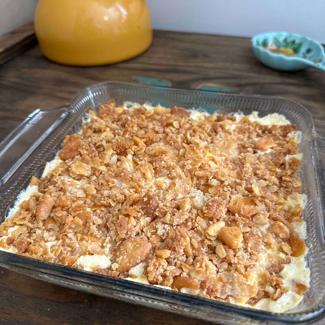 Ritz Cracker Chicken Casserole
