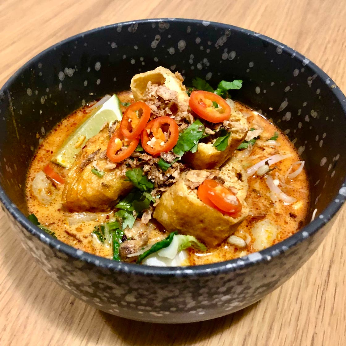 90. Vegan Curry Laksa