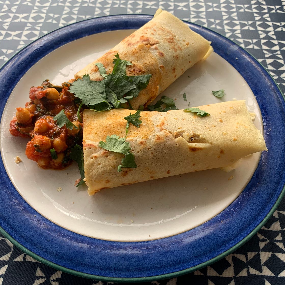 Savoury Chickpea Pancakes
