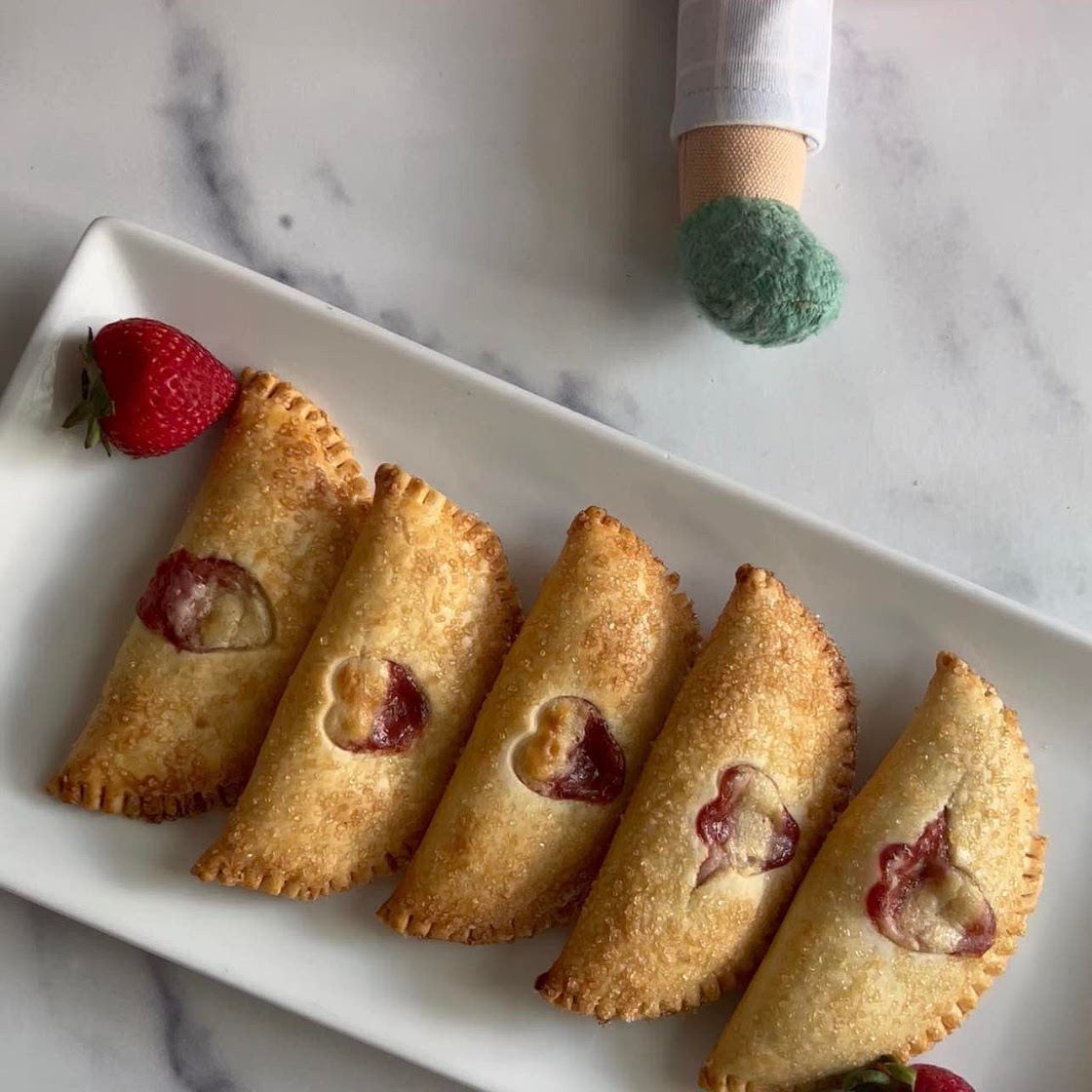 Strawberry & Cream Hand Pie
