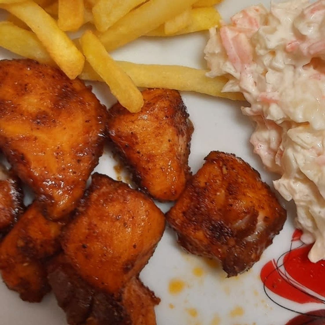 Grilled Salmon Bites Recipe