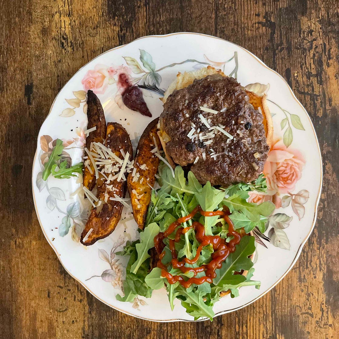 Venison burgers 