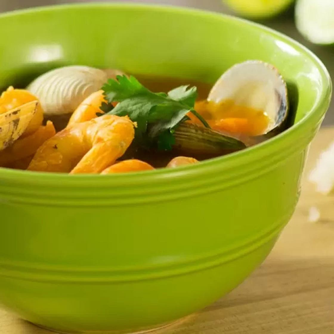 Caldo de Camarón y Almeja