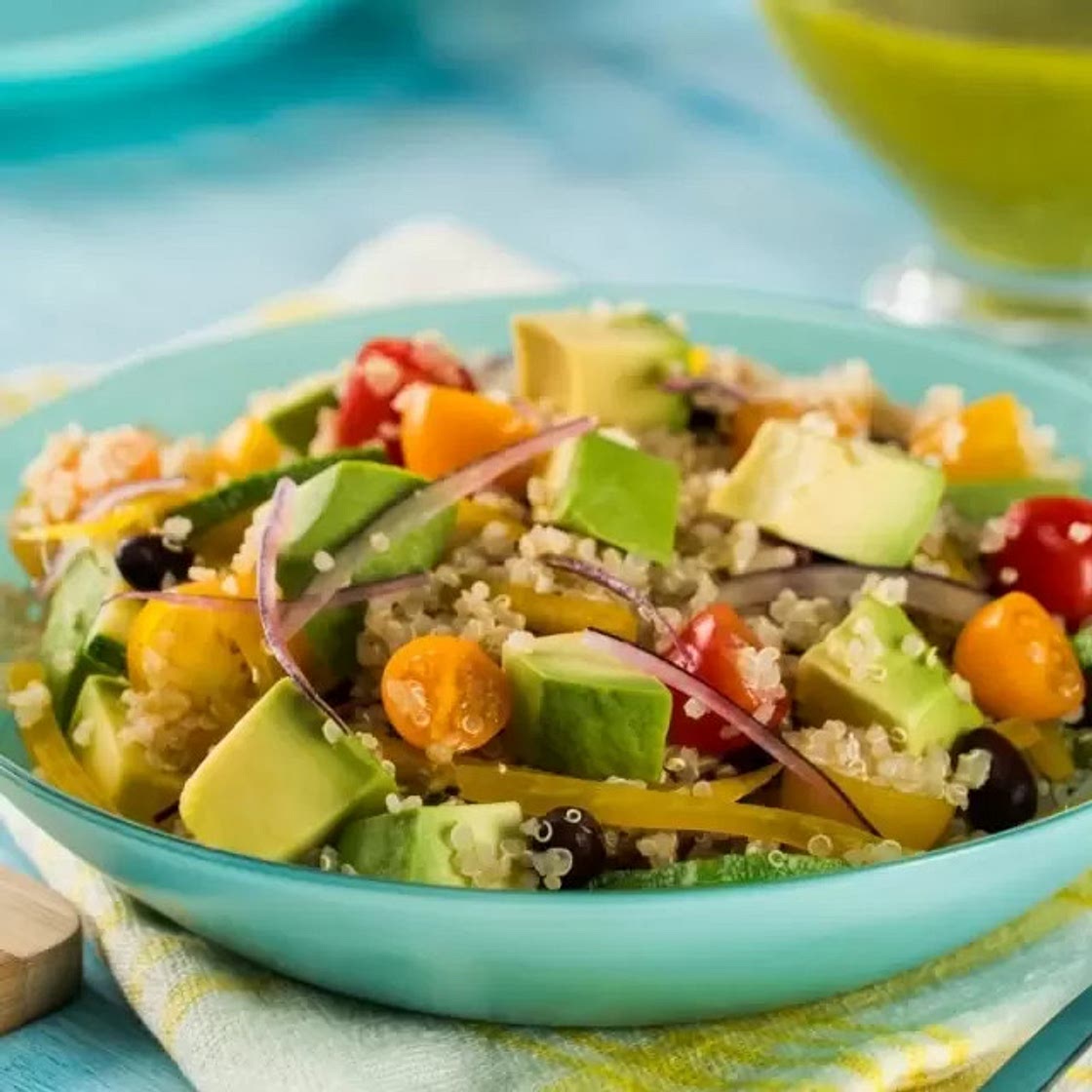 Ensalada de Quinoa y Aguacate