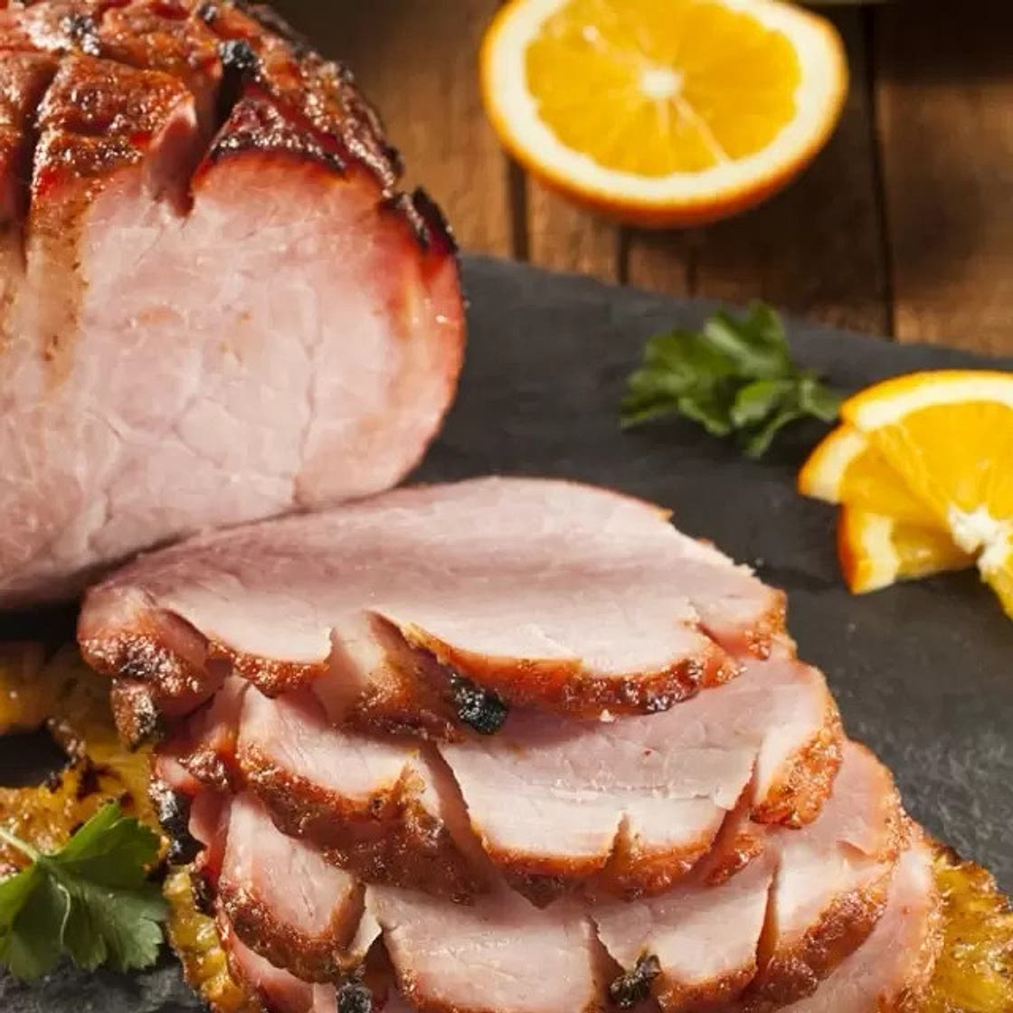 Jamon Glaseado con Mermelada al Horno