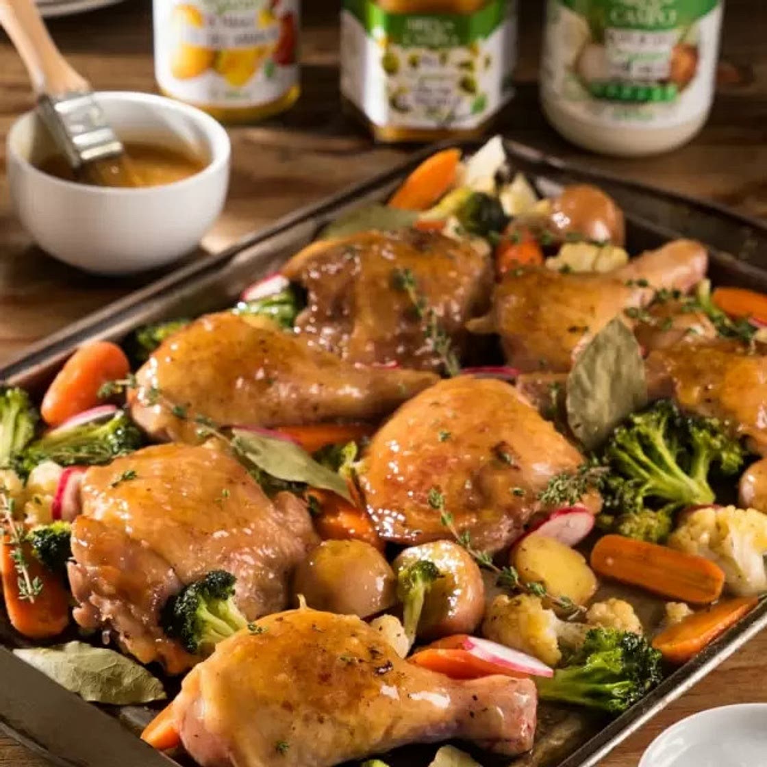 Pollo en Salsa de Mango y Habanero