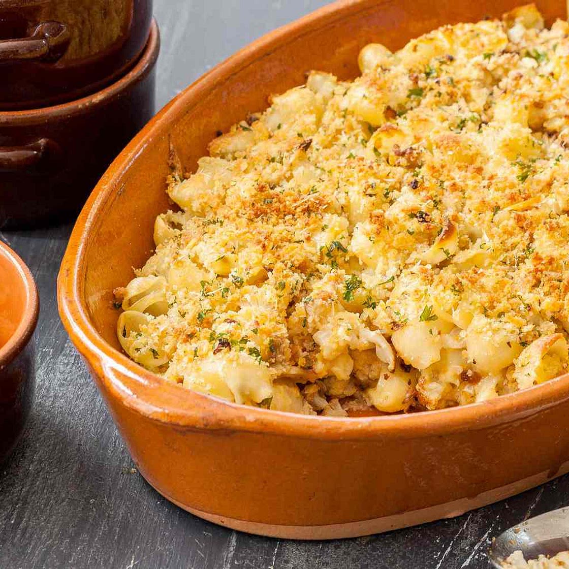 Cauliflower Pasta Bake