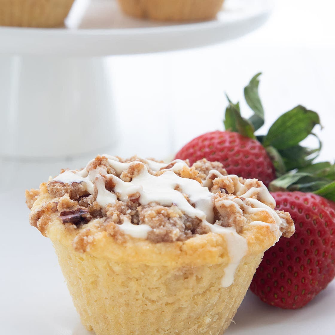 Keto Coffee Cake Muffins