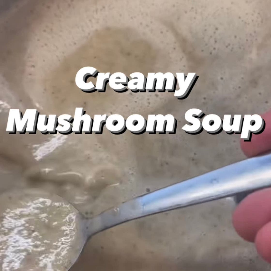 Creamy Mushroom Soup