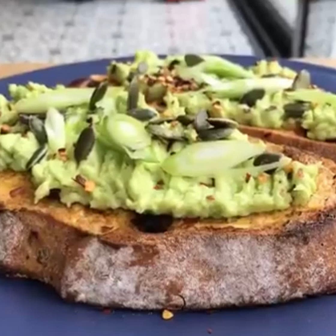 Omelette Avocado Toast
