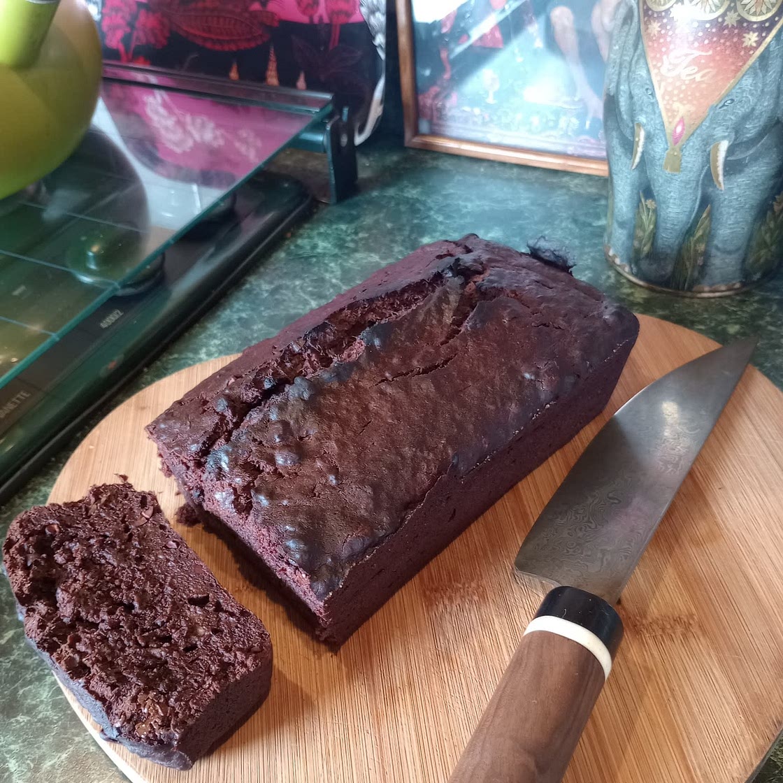 double chocolate banana bread