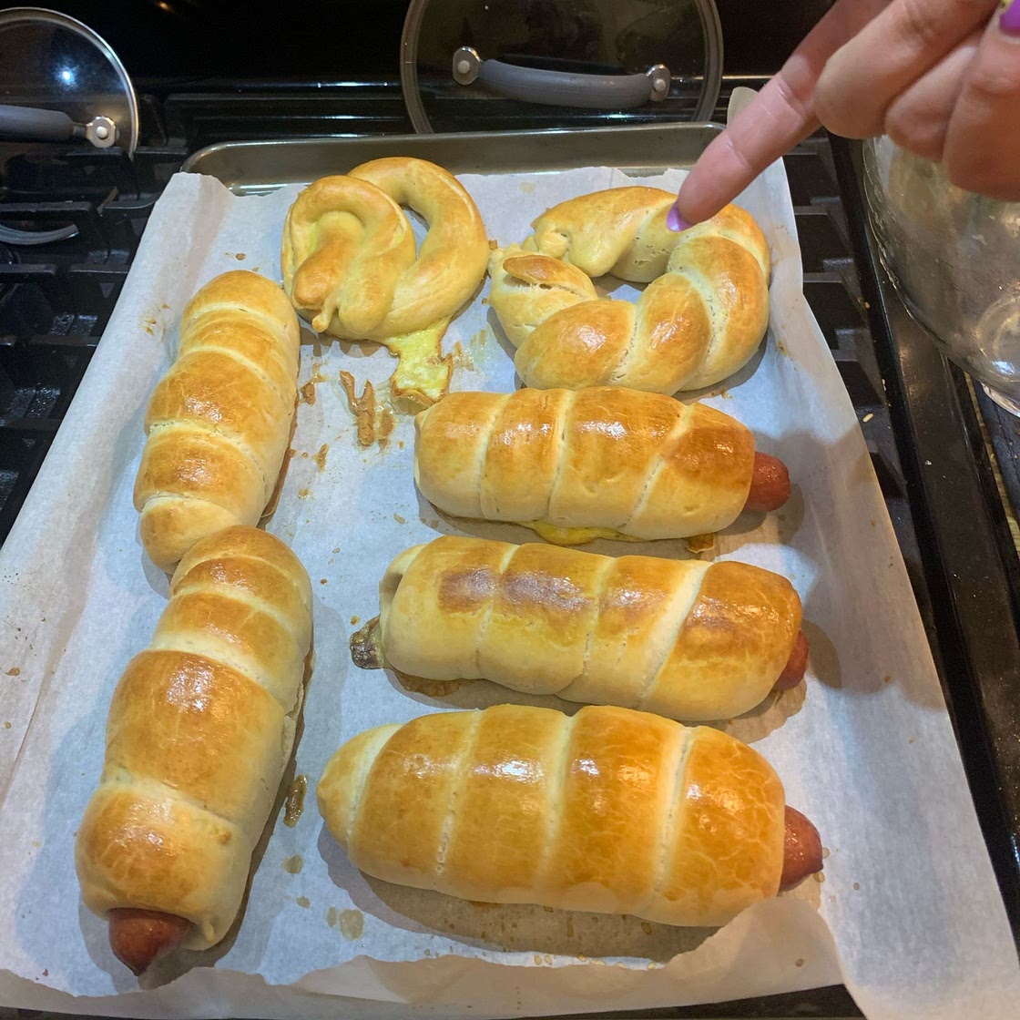 Homemade Pretzel Dogs