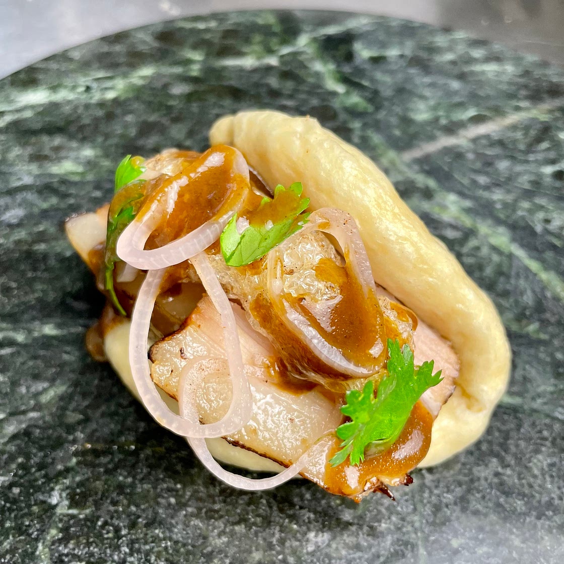 Sous-Vide Miso Pork Belly Bao