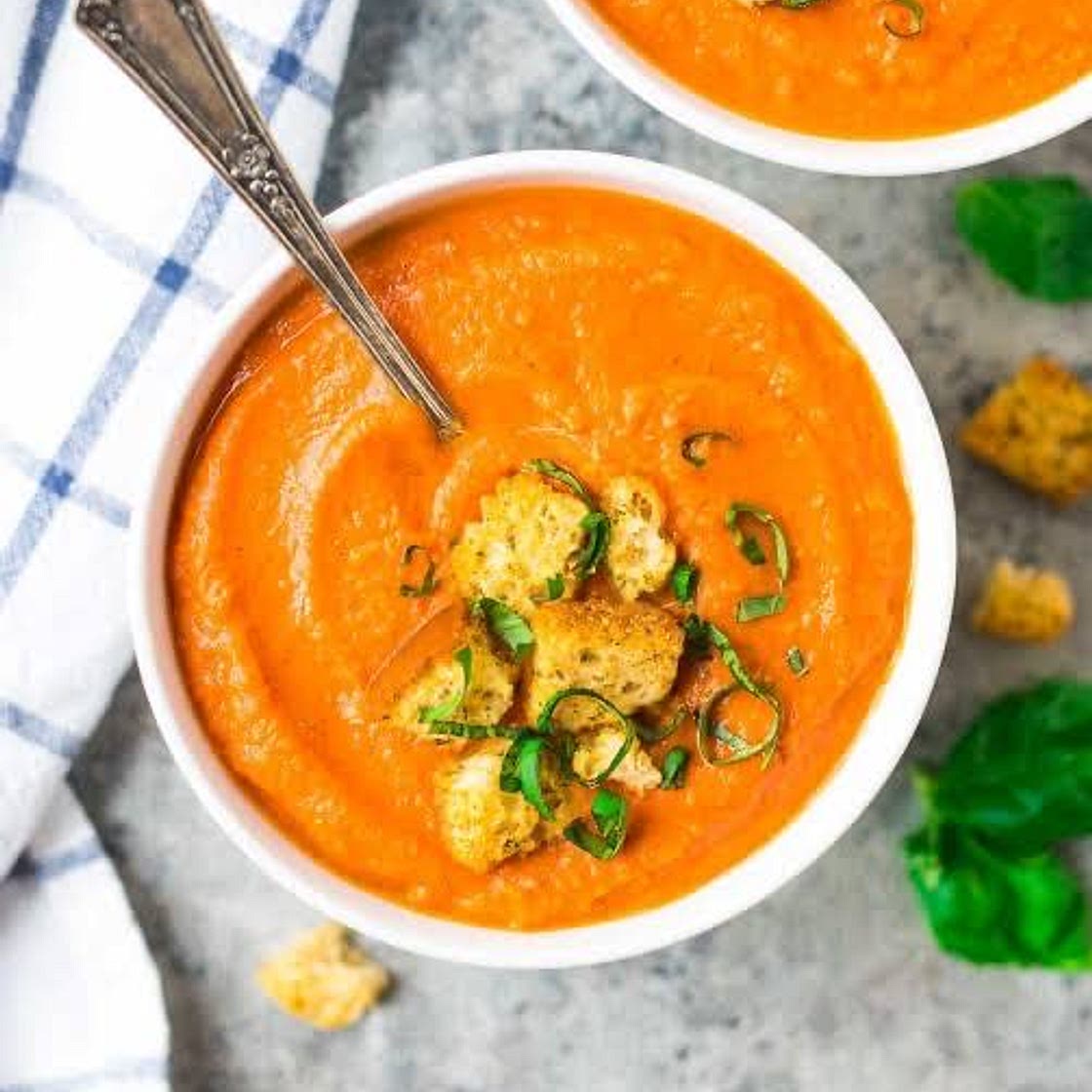 Roasted Carrot Soup 