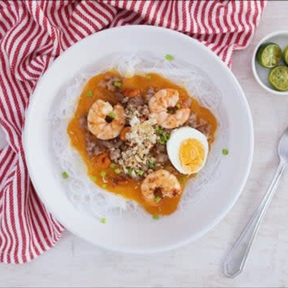 Jollibee-style Pancit Palabok