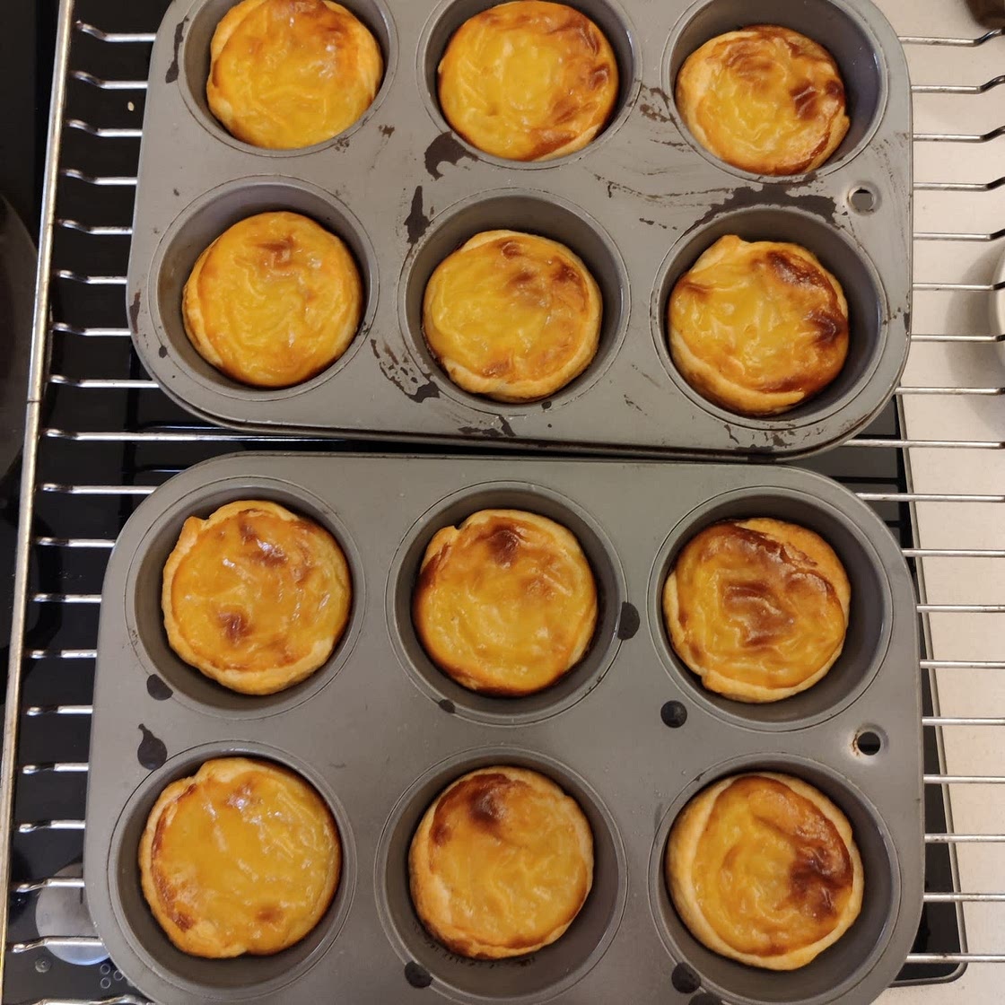 Pastéis de Nata (Portuguese Custard Tarts)