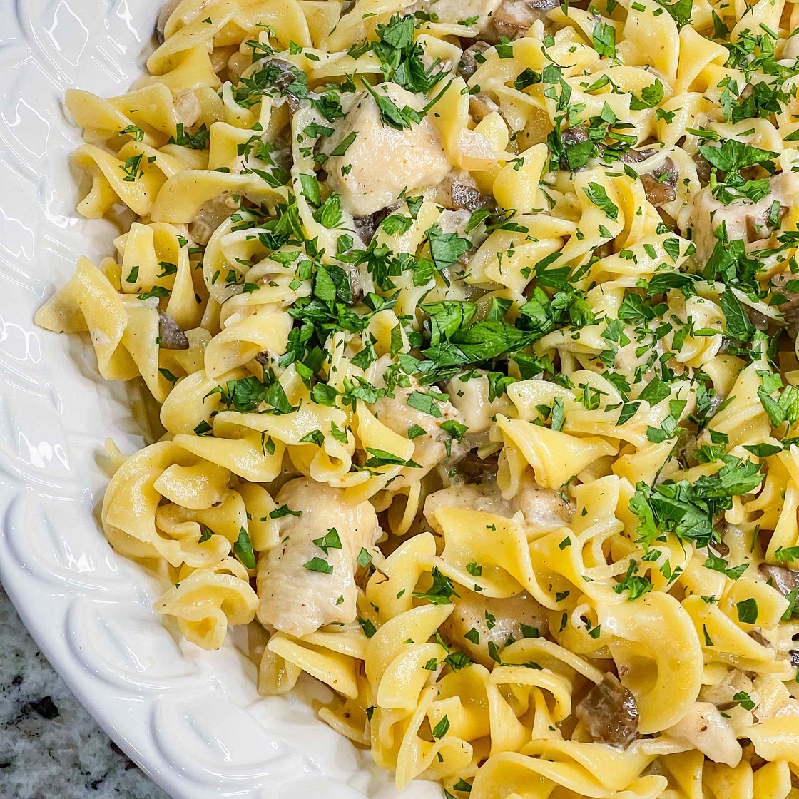 Chicken Marsala Pasta 