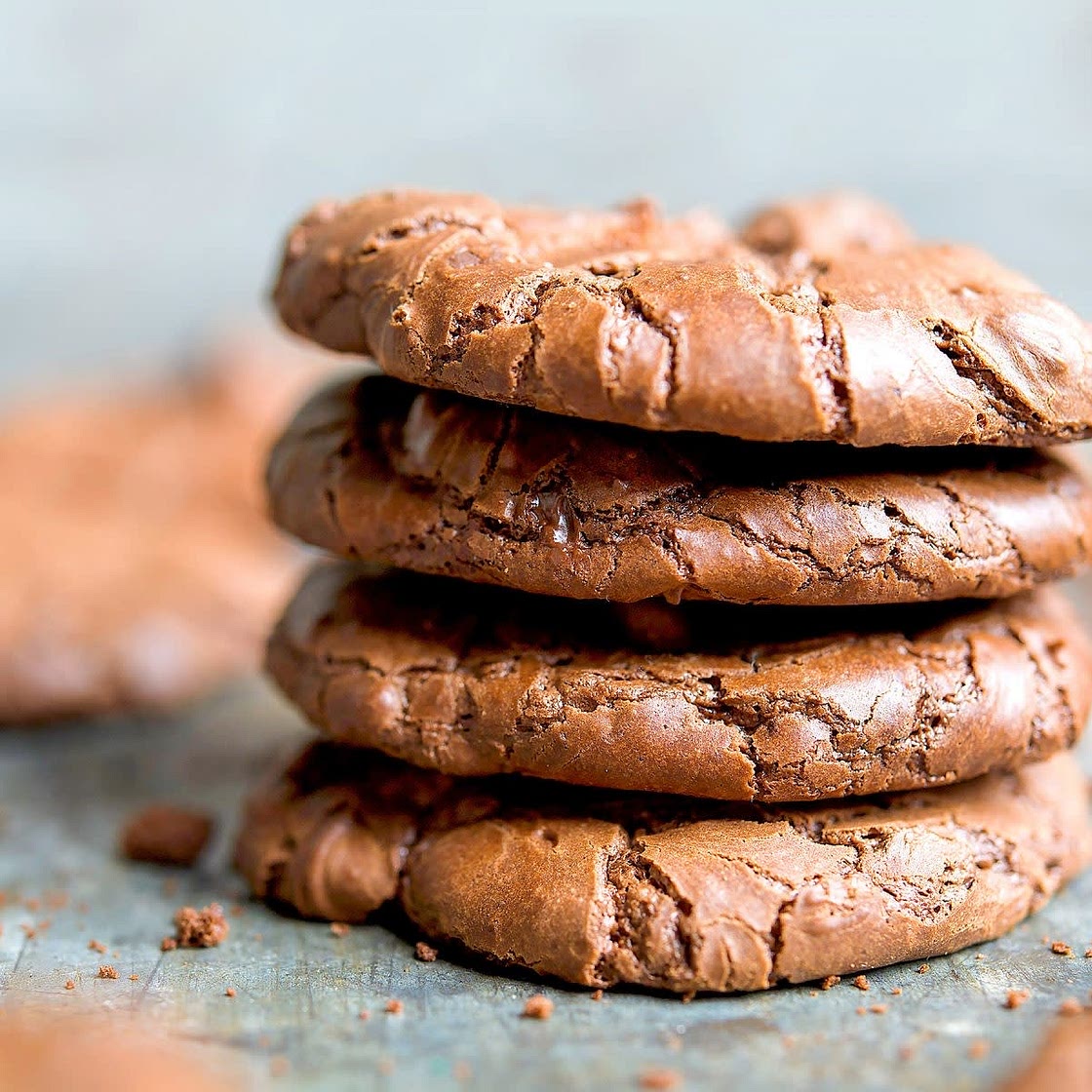 Chocolate Meringue Cookies