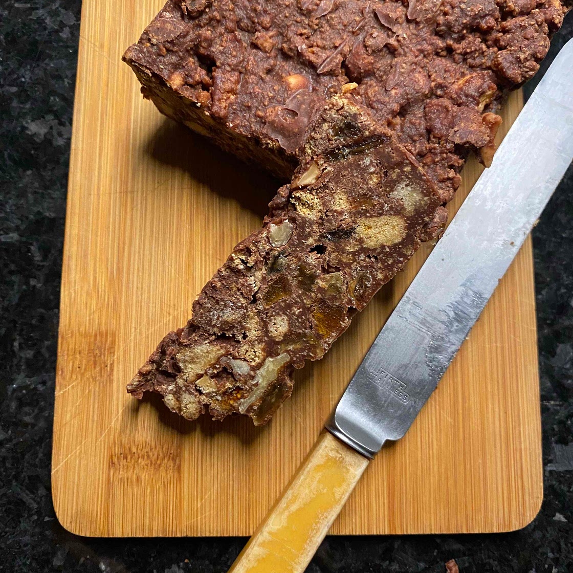 Broken Biscuit Cake
