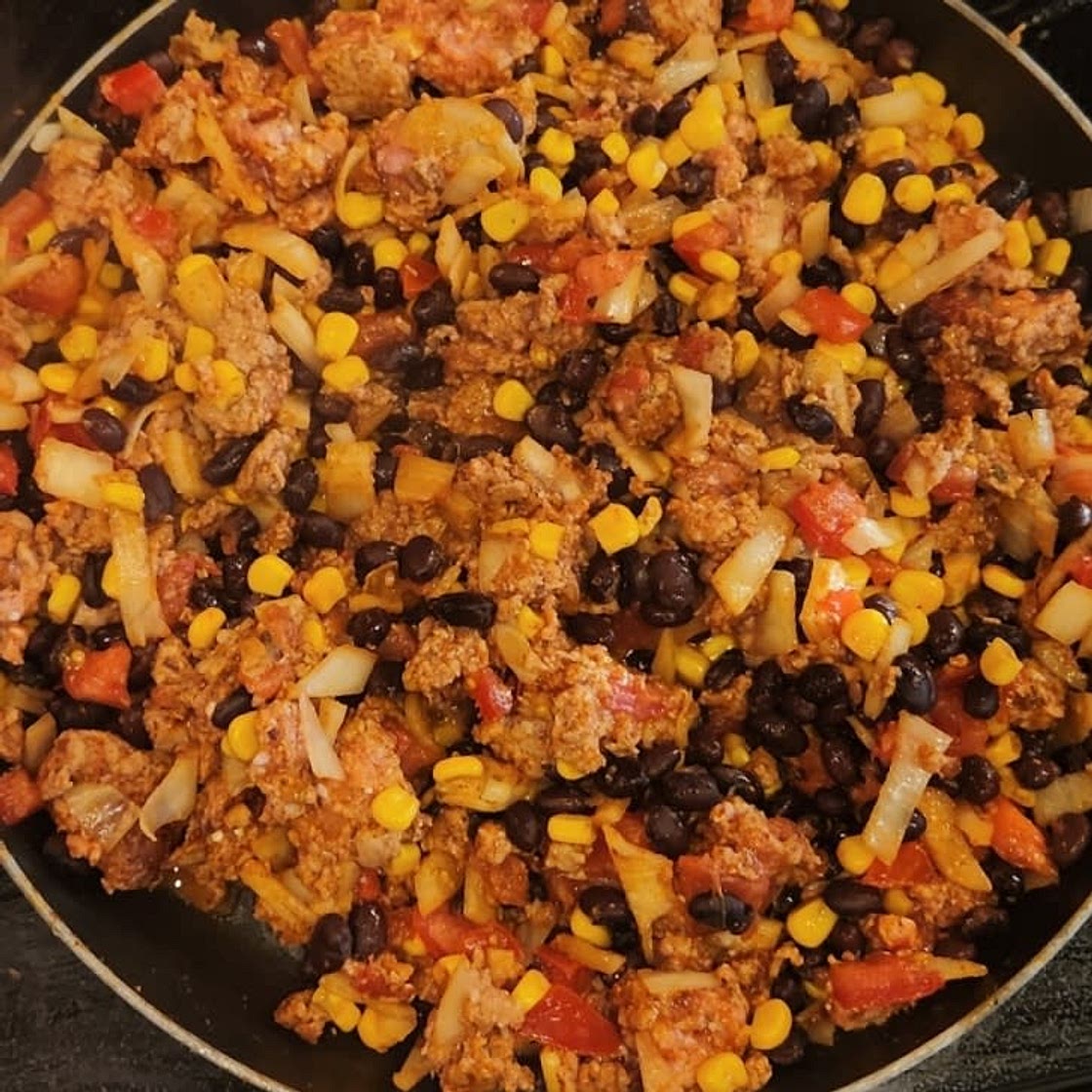 Turkey Taco Skillet