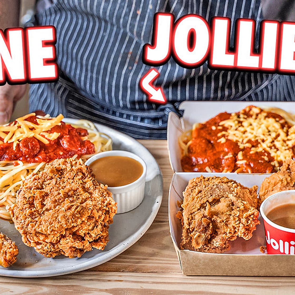 Making Jollibee Fried Chicken and Spaghetti | But Better