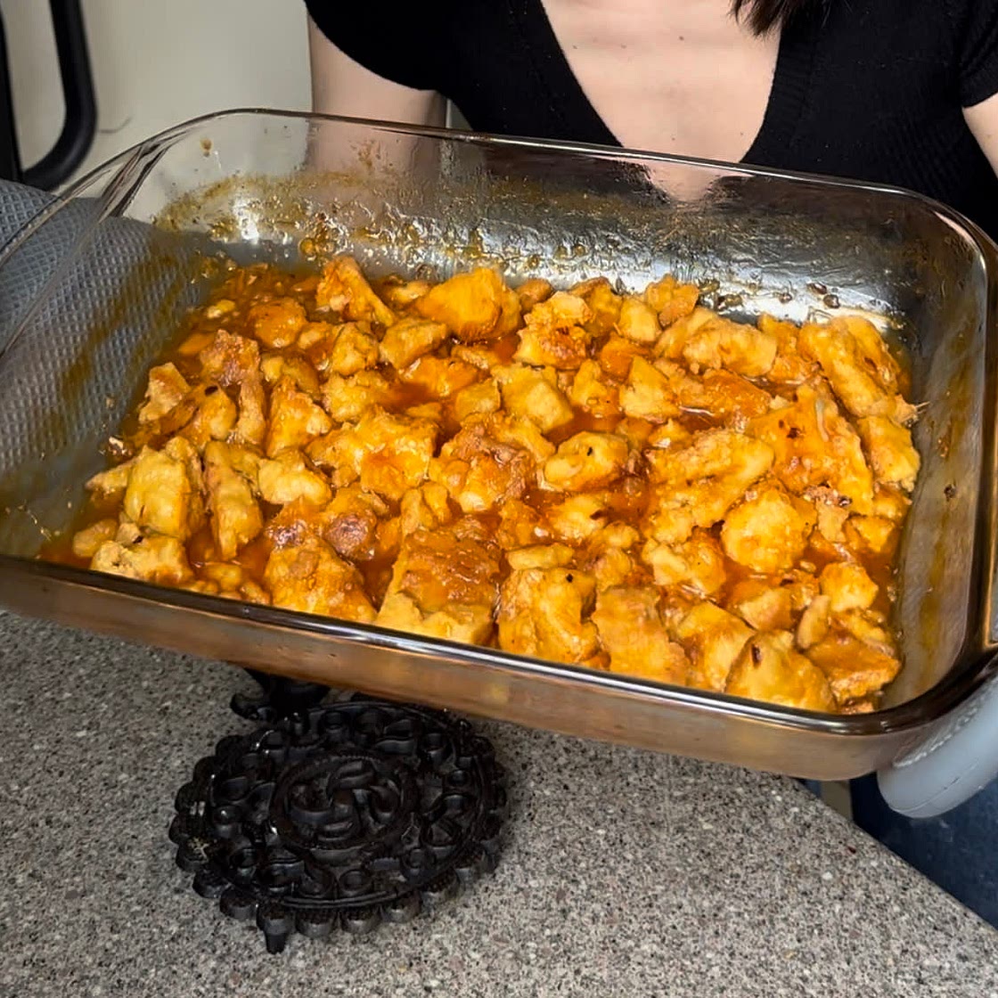 Thai sweet chili inspired tofu