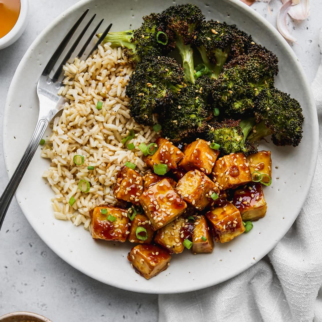 Easy Honey Garlic Tofu
