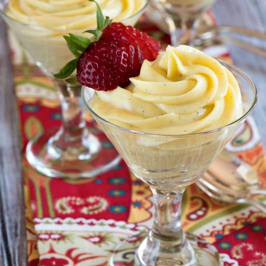 Vanilla Cream Cheese Custard