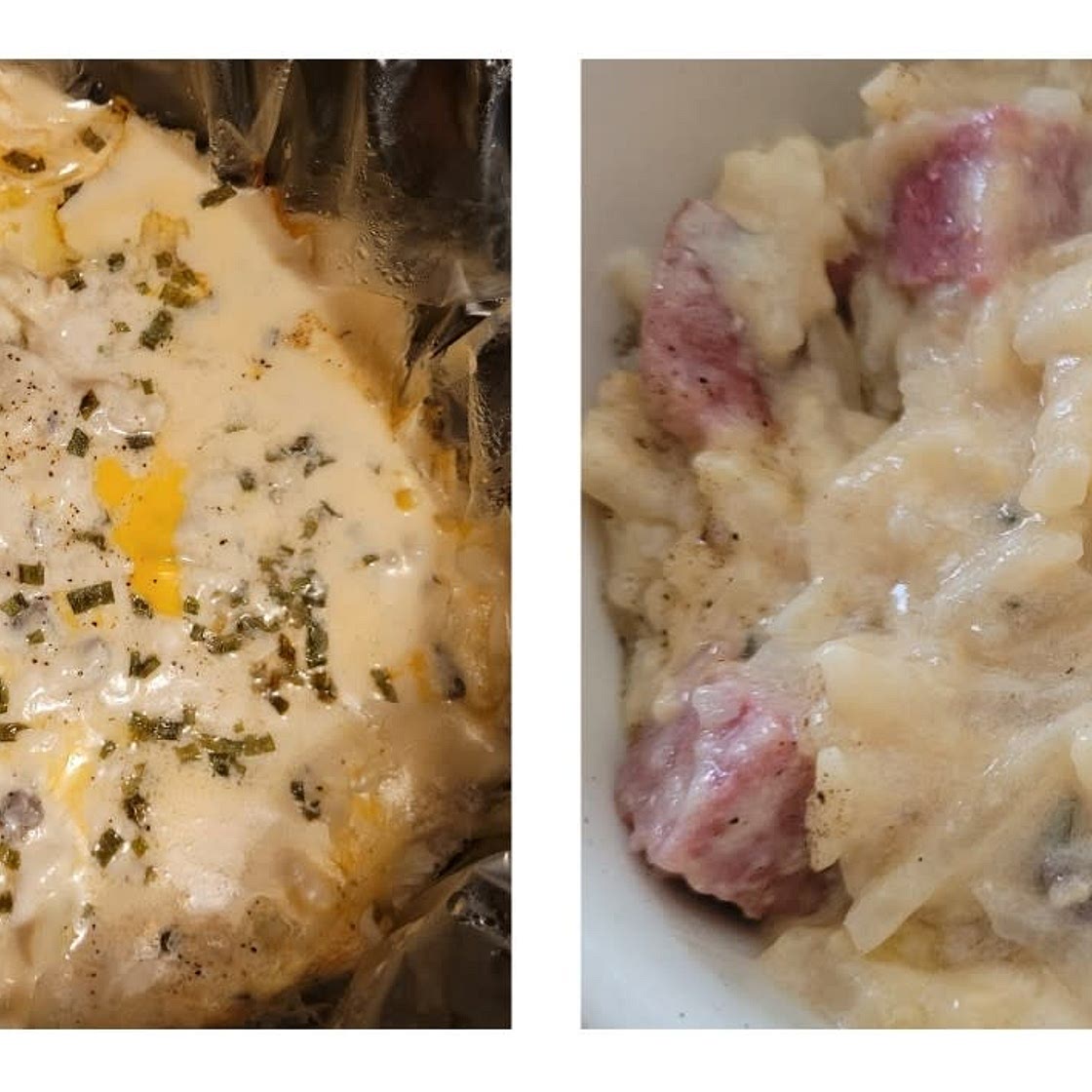 Hashbrown Kielbasa/sausage Crockpot Meal