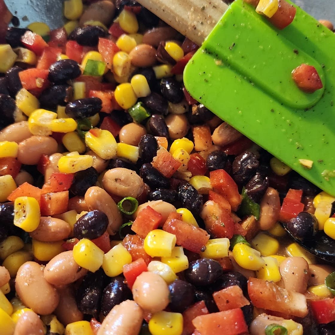 Vegan Cowboy Caviar Burrito