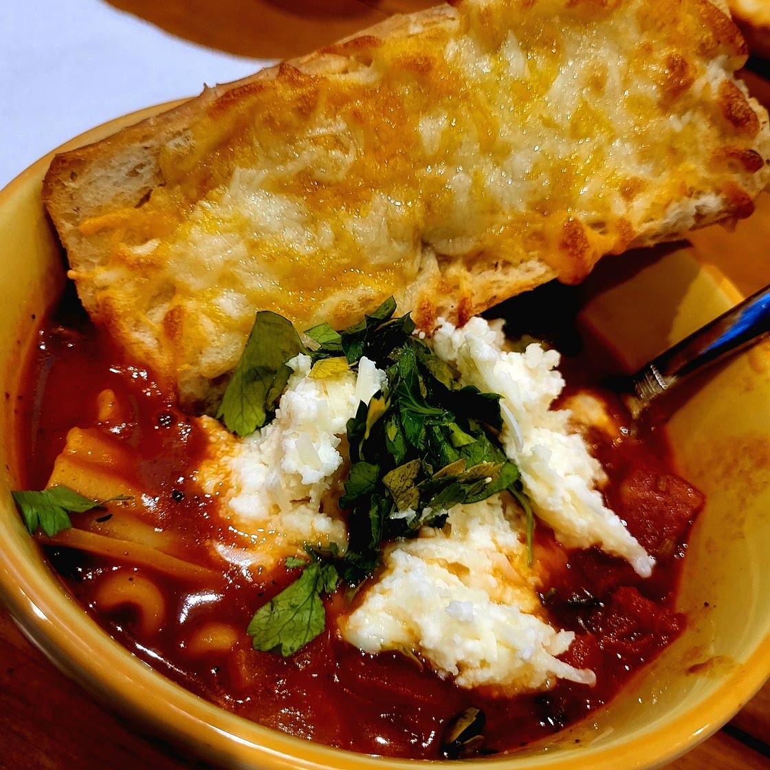 Lasagna Soup