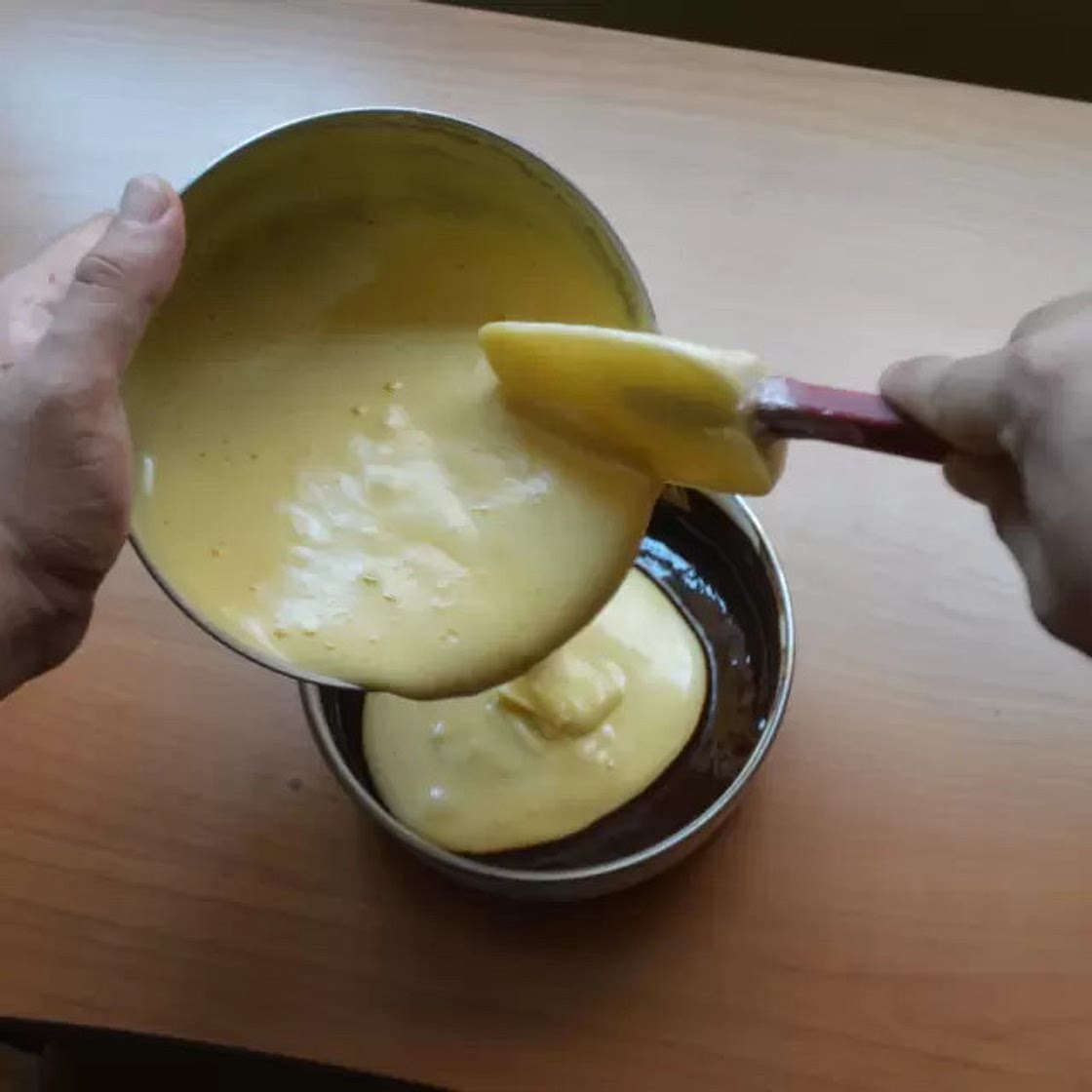 Brownie BBQ Miel Hunts marmoleado con Cheesecake