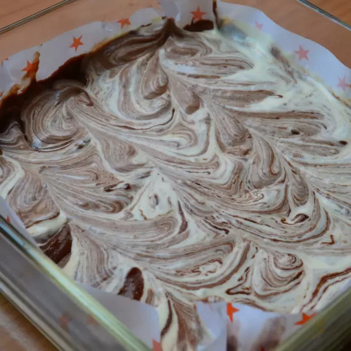 Brownie BBQ Miel Hunts marmoleado con Cheesecake