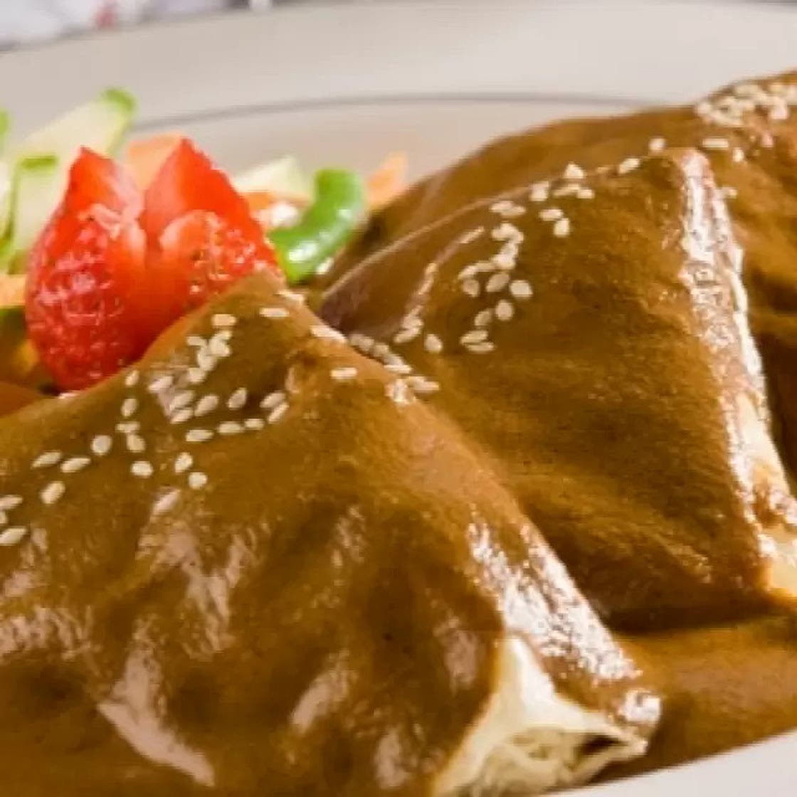 Crepas con Mole