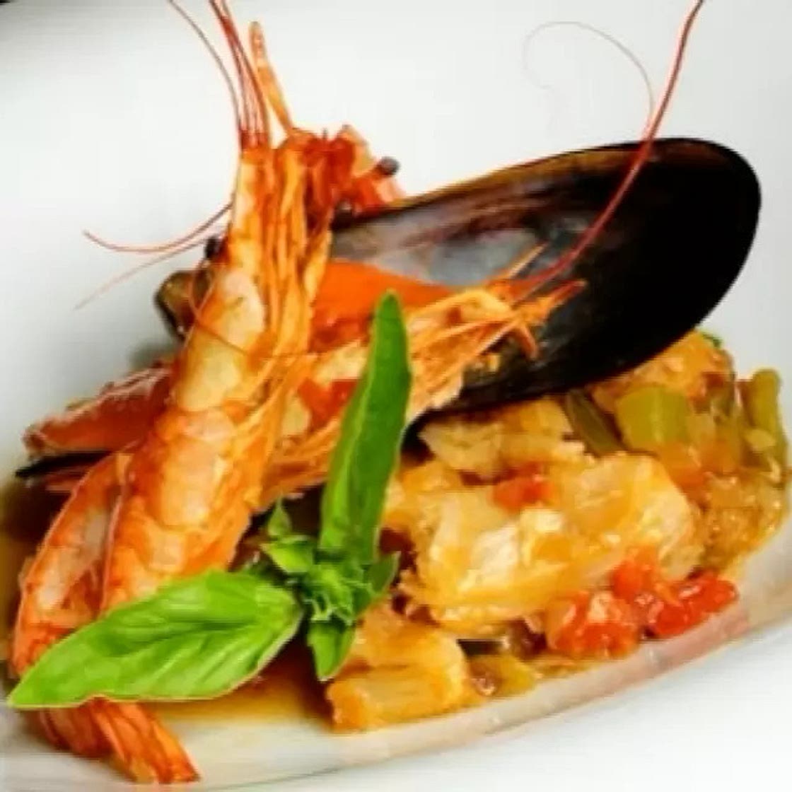 Cataplana de Bacalao y Camarón