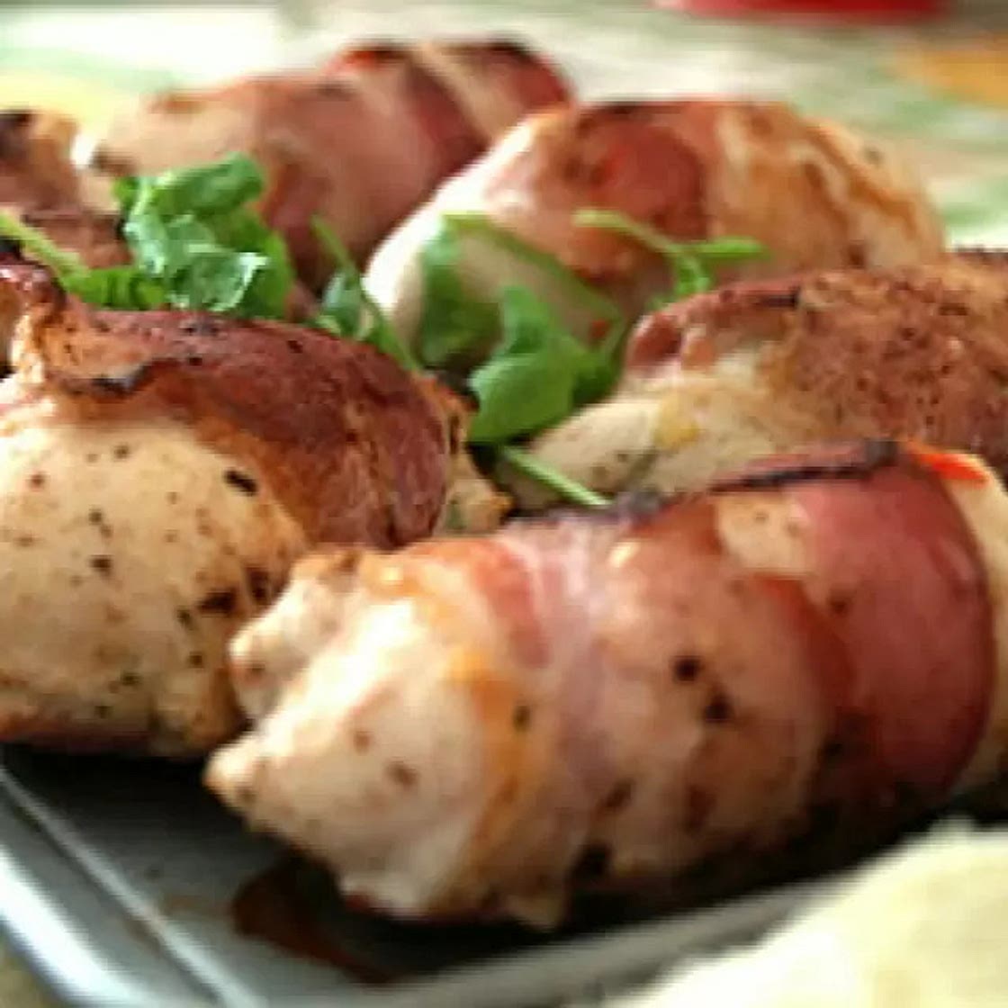 Rollitos de Pollo con Champiñones