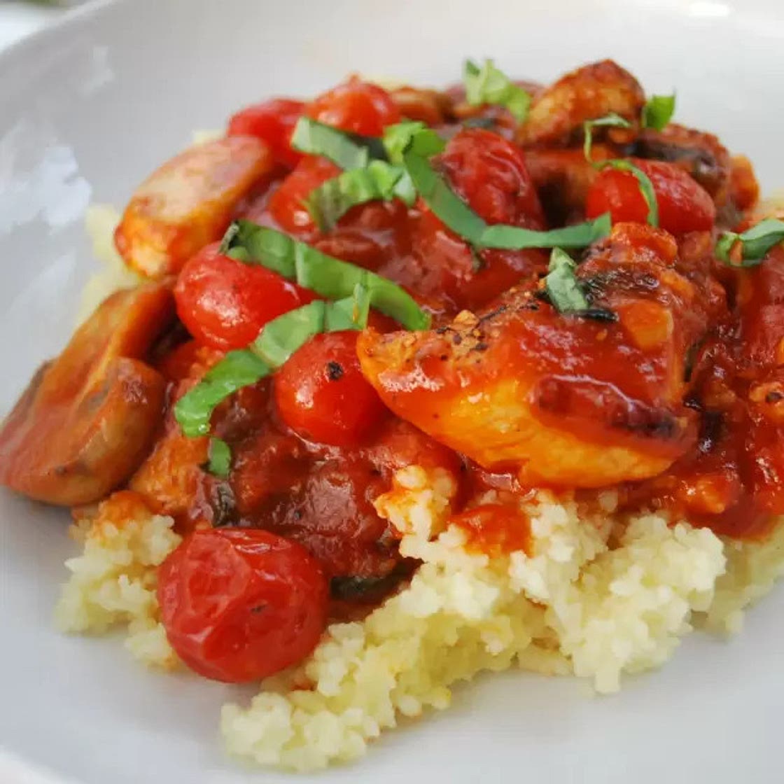 Rollitos de Pollo con Champiñones