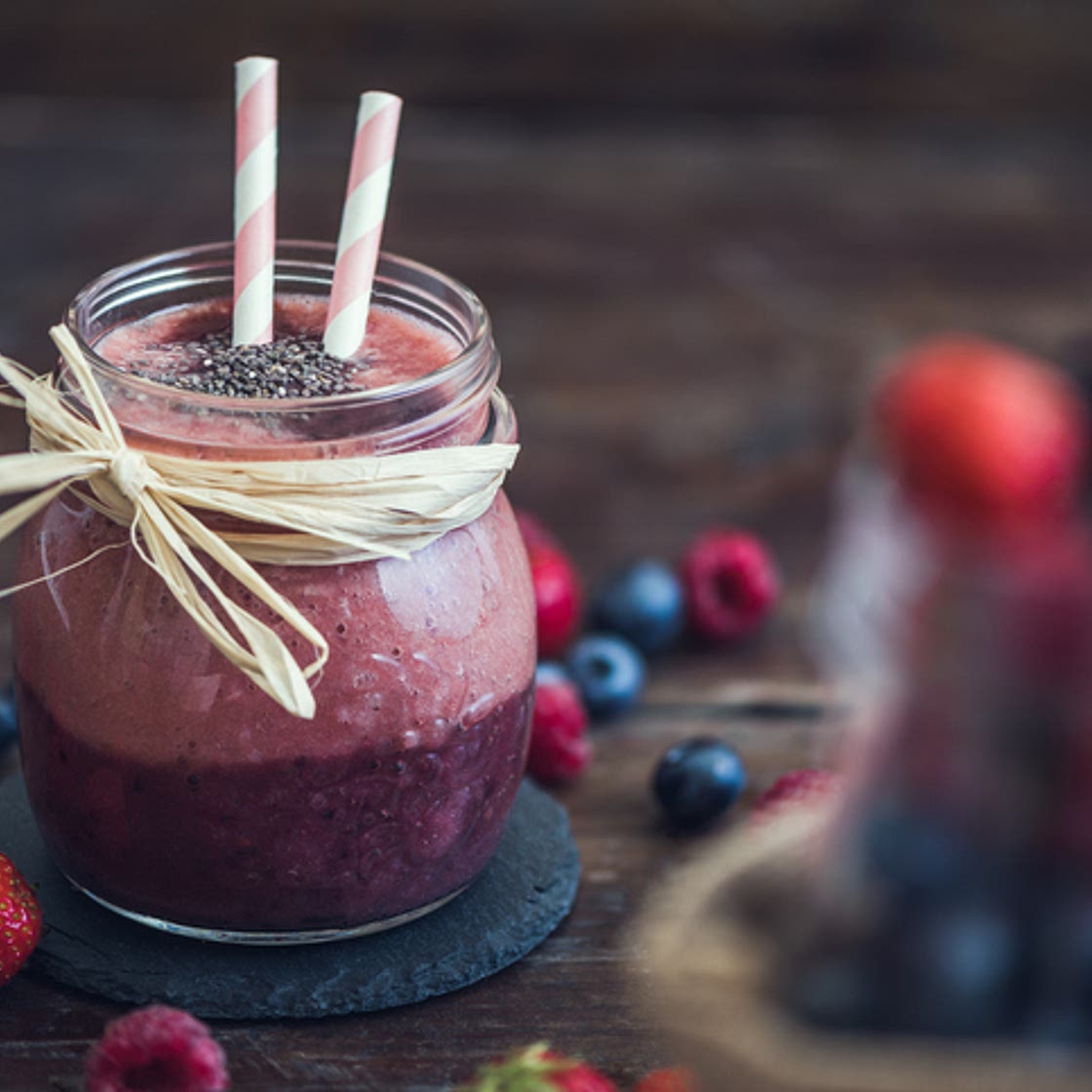Jugo detox marrón