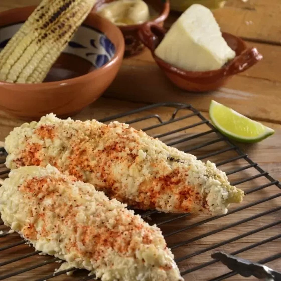 Deliciosos Elotes de Carrito
