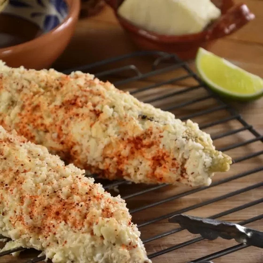 Deliciosos Elotes de Carrito
