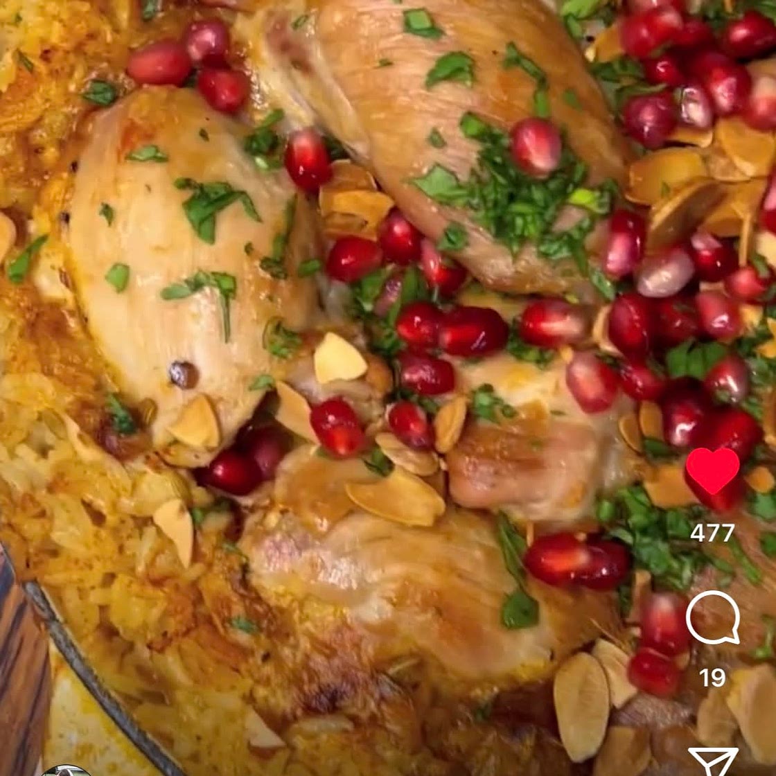 Moroccan Chicken one pot bake