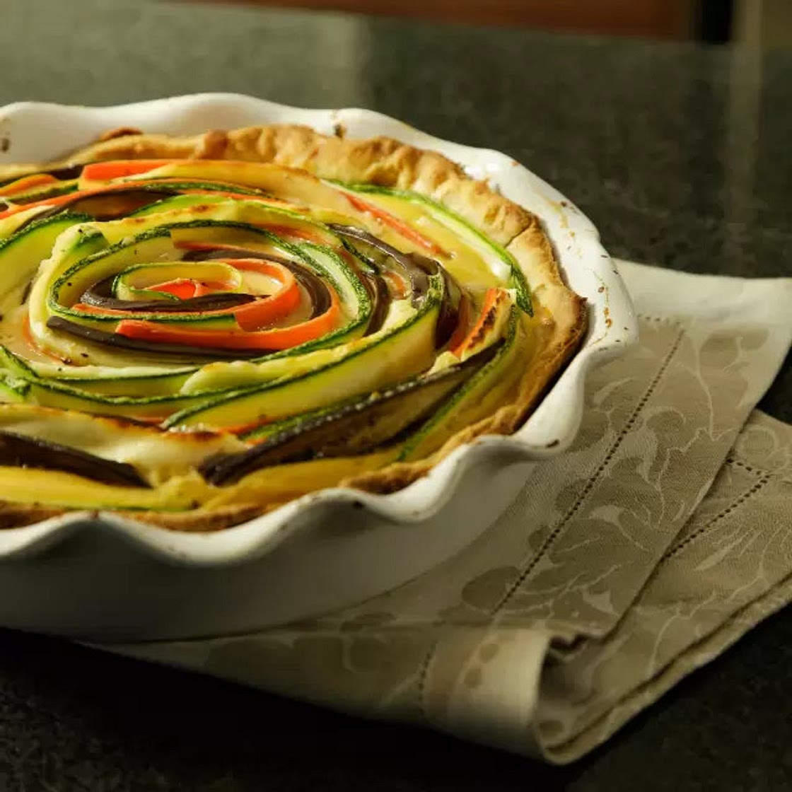 Tarta de Vegetales y Queso fresco