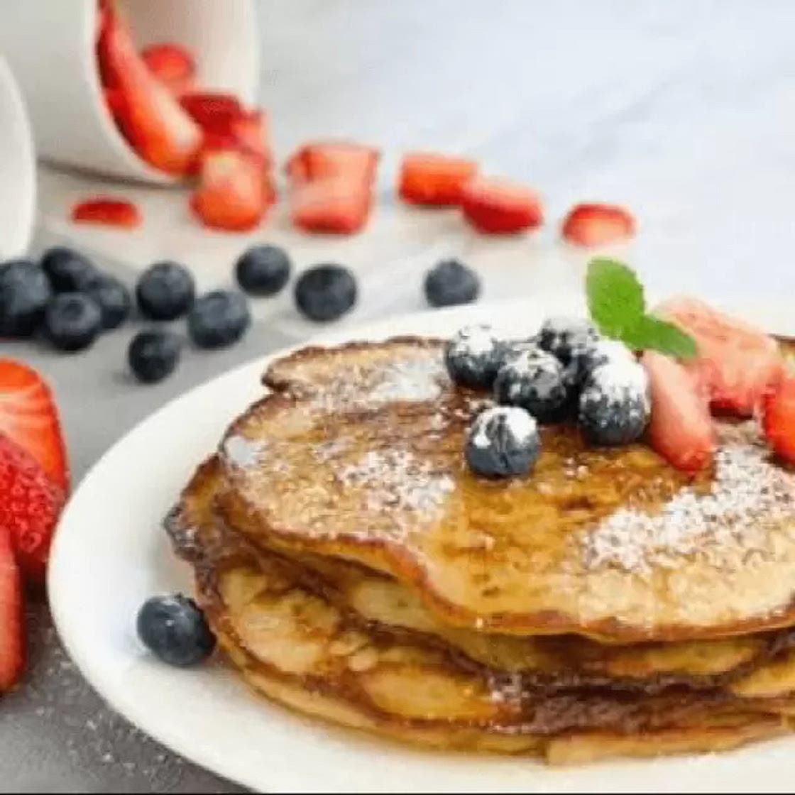 Hot cakes de Avena y Almendras
