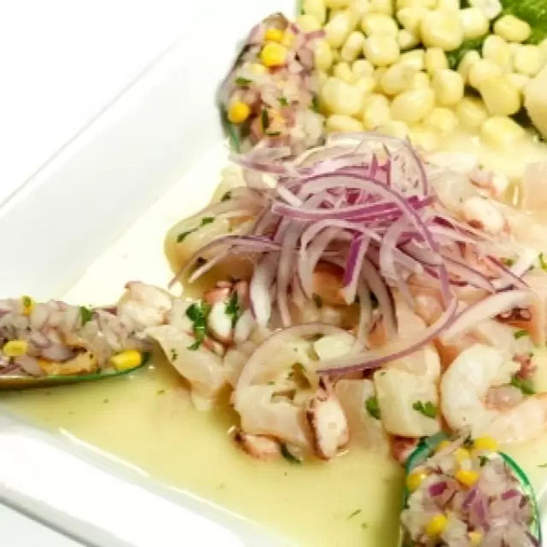 Ceviche de Lenguado Peruano
