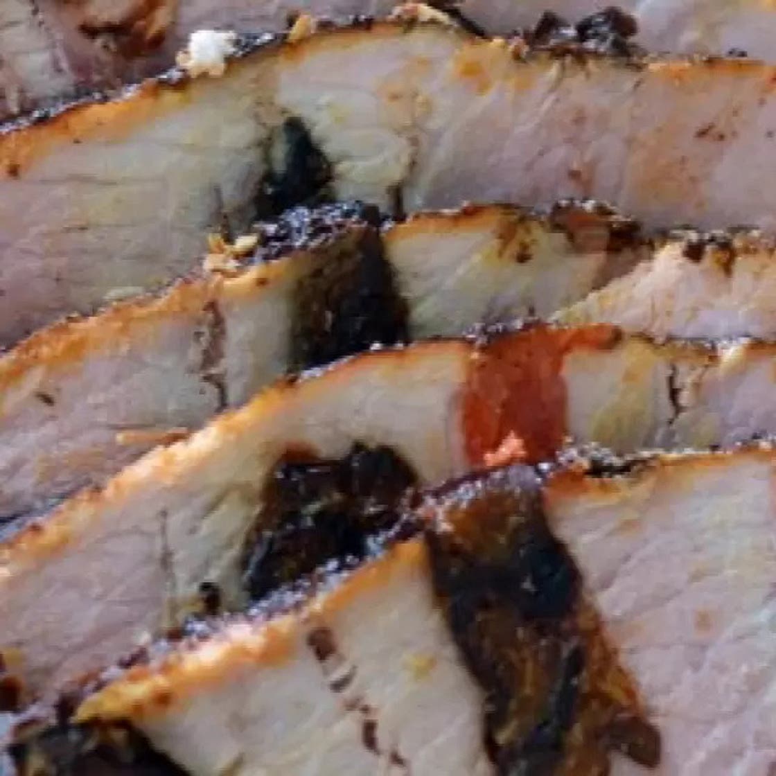 Pierna al Horno Mechada