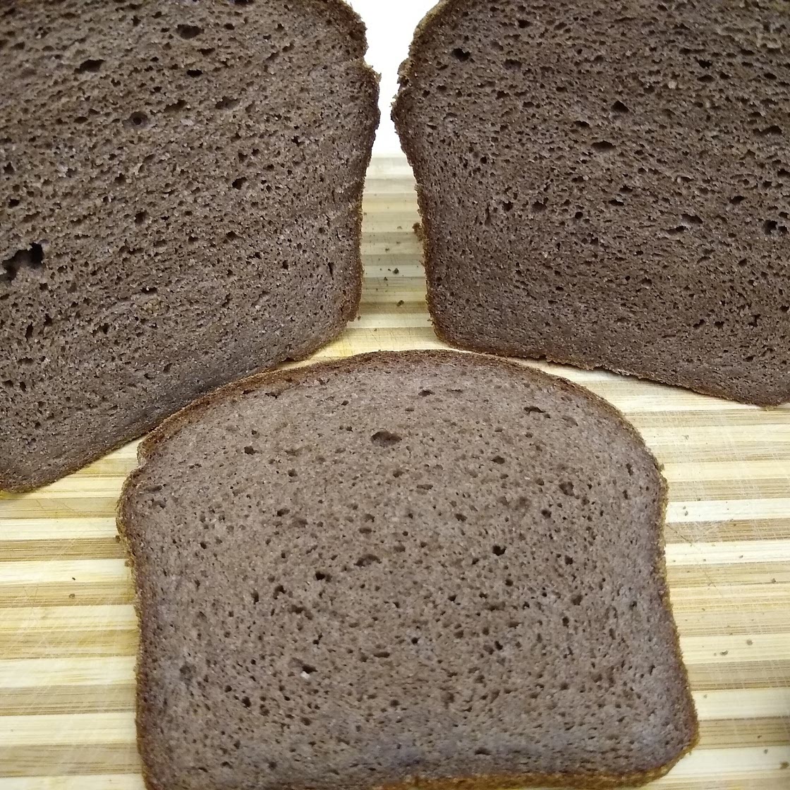 Dark Teff Sandwich Bread (Gluten-free, Vegan)